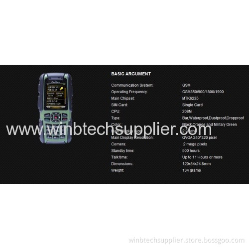 Best Multi Functional Outdoor Rugged Phone Gps Function